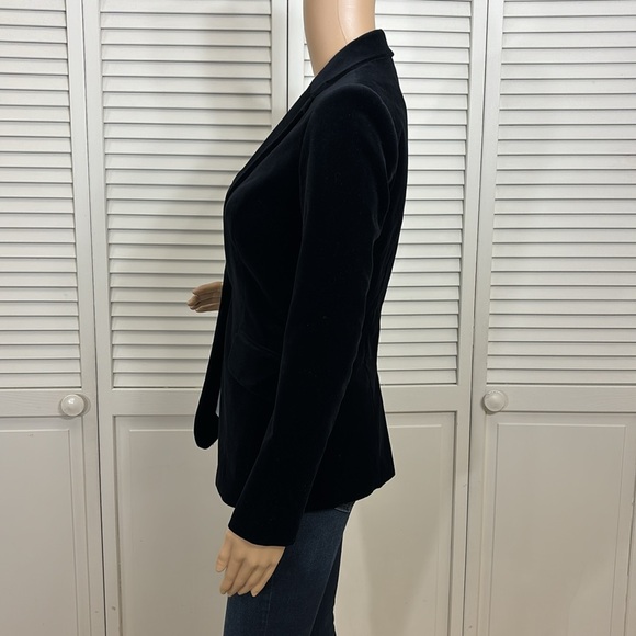 Frame $575 Black Velvet Blazer Business Lined Size XS - Picture 12 of 15
